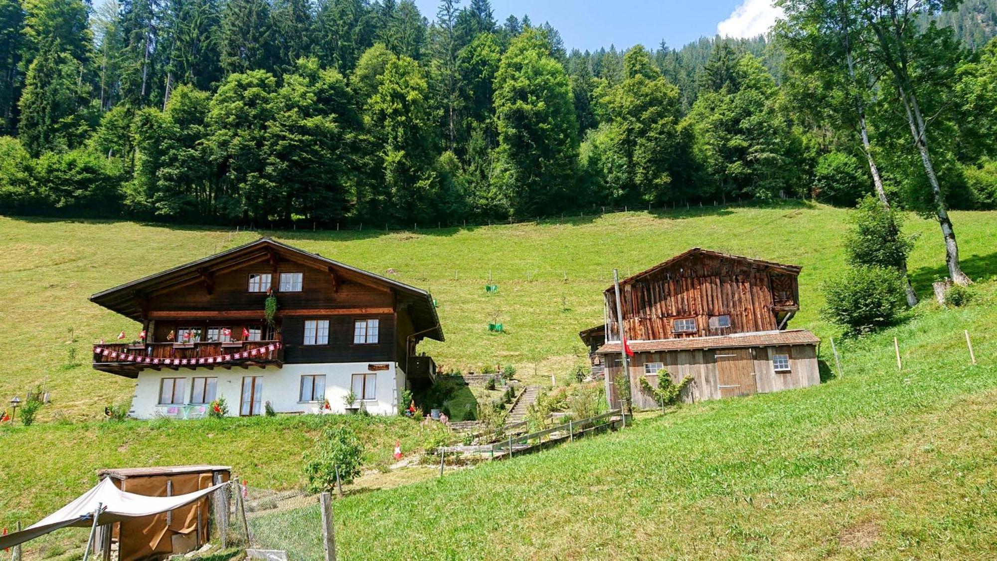 Kaenzeli - Ferienwohnung Mit Traumaussicht Beatenberg Extérieur photo